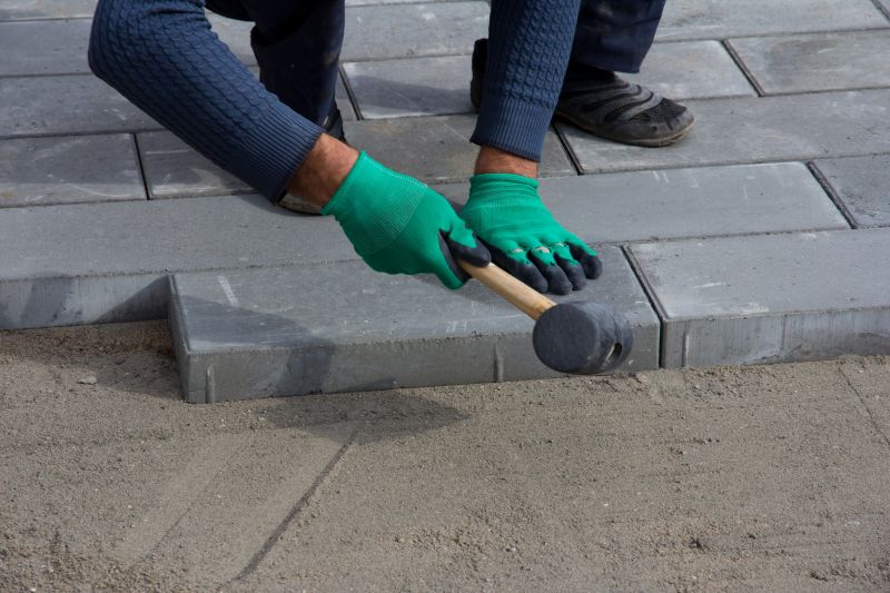 Patio Brick Installation in Framingham, MA